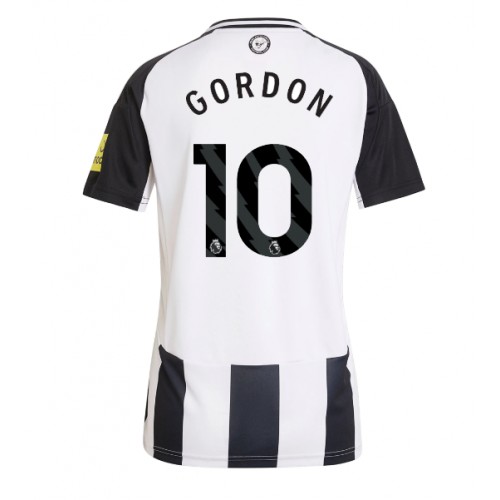 Ženski Nogometni dresi Newcastle United Anthony Gordon #10 Domači 2024-25 Kratek Rokav